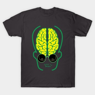 Yellow Brain T-Shirt